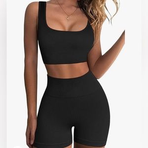 💖2 for $40 | Ribbed 2 Piece Workout set